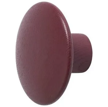 Věšák Věšák The Dots Wood Small burgundy