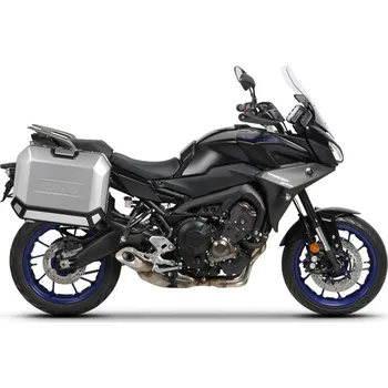 Zavazadlo na motocykl Kompletní sada bočních hliníkových kufrů SHAD TERRA 36L/36L, včetně montážní sady SHAD YAMAHA MT-09 Tracer / Tracer 900
