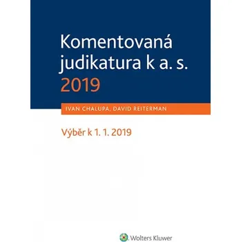 Kniha Komentovaná judikatura k a. s. 2019 (E-kniha)