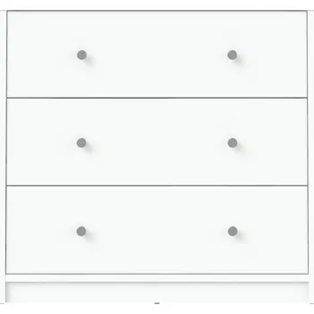 Komoda Bílá komoda Tvilum May, 72 x 68 cm ID_1441305