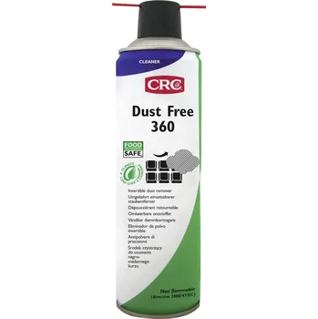 Odmašťovací přípravek na motor CRC 33158-AA DUST FREE 360 Sprej se stlačeným plynem nehořlavý 125 ml