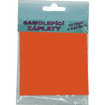 Látková záplata Samolepicí záplata voděodolná oranžová