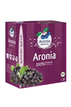Aronia Original Arónie černý jeřáb/jeřabina 100% BIO 3 l