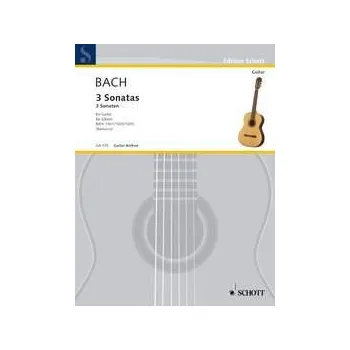 3 Sonatas BWV 1001/1003/1005 - na kytaru 1261043