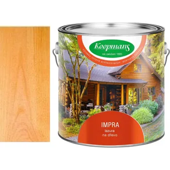 Olej na dřevo Koopmans Impra 102 borovice středomořská Velikost balení: 2,5L + dárek k objednávce nad 1000Kč