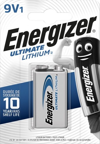 Baterie ENERGIZER Ultimate Lithium 9V 1ks