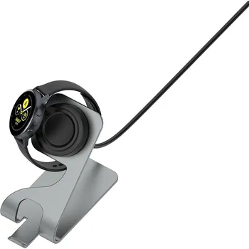 Ostatní příslušenství k chytrým hodinkám eses Nabíjecí stojánek pro Samsung - Šedý