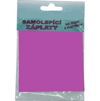 Látková záplata Samolepicí záplata voděodolná fialová