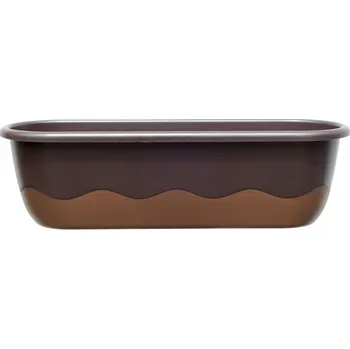 Truhlík Truhlík MARETA samozavlažovací plastový Barva: Hnědá