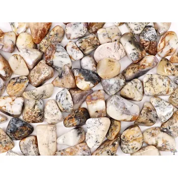 Drahý kámen Magieprirody.cz Tromlovaný kámen Opál dendritický L velikost 20 - 40 mm - Brazílie #507 Množství: 1ks