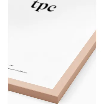 Rám na obraz The Poster Club Rám na obraz The Poster Club dřevěný pudrový starorůžový pudrový starorůžový / A4