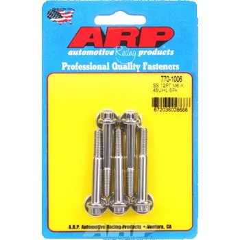 Šroub M6 x 1.00 x 45 12pt SS šrouby (5ks)