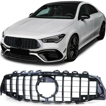 Tuning Černá lesklá maska chladiče PDC pro . Mercedes CLA C118 od 19