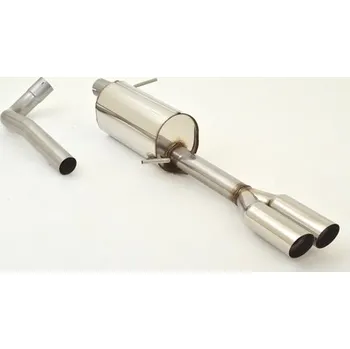 Tlumič výfuku sportovní tlumič výfuku Skoda Fabia II RS Combi (5J) - s certifikátem ECE (972502AT-X)