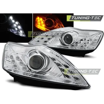 Přední světlomet PŘEDNÍ SVĚTLA FORD FOCUS 02.08-10 DAYLIGHT CHROM