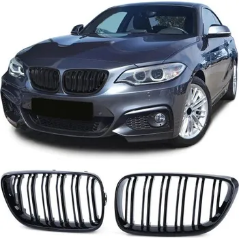Tuning Mřížky chladiče (dvojité) performance lesklé pro . BMW 2 Series F22 F23 14-16
