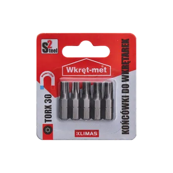 Bit Klimas 5 dílny blister bitů TX-30, délka 25mm