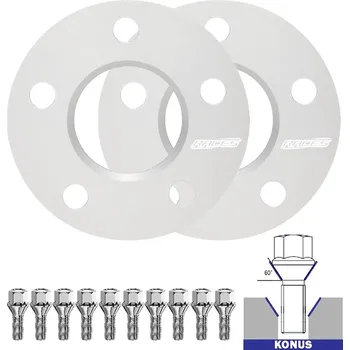 Tuning Rozšiřovací podložky přechodové (sada 2ks) pro jeep compass&nbsp;i (mk)&nbsp;- 10mm, 5x114.3, 67,1