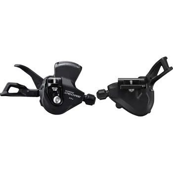 Řazení na kolo SHIMANO řadící páčky DEORE SL-M5100 pár 2x11 rychl I-spec EV pravá-ukaz levá-bez ukaz (SHIMANO řadící páčka DEORE SL-M5100 set 2x11 rychl I-spec EV bez ukaz bal)