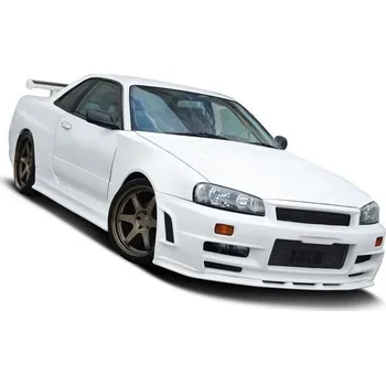 Nárazník Přední široké blatníky Z-TYPE vzhled NISSAN SKYLINE R34 GTR (pro Z-TYPE nárazník)