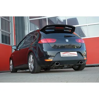 76mm Výfukový systém- Duplex Seat Leon 1P FR/Cupra/R - s certifikátem ECE (992714BA-X3-X)