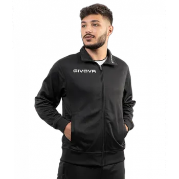 tepláková bunda givova Mono černá 0010 XXXL