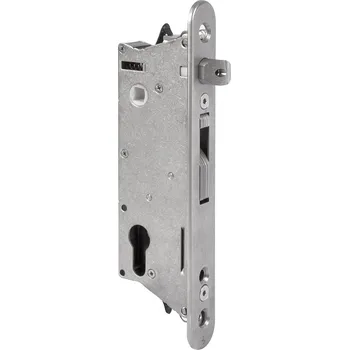 brána LOCINOX ® LOCINOX® SIXTYLOCK zadlabávací zámok pre krídlové bránky, rozteč 92 mm, zádlab 57 mm, pre profil 60 mm a viac