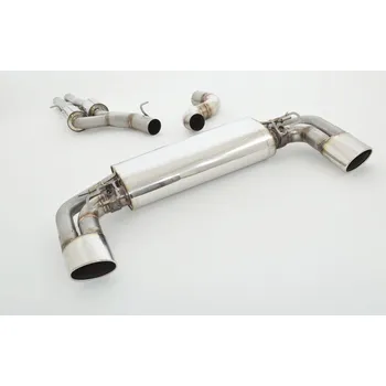 90mm Výfukový systém- Duplex s originálnym ovládaním klapiek Audi RS3 8V Sportback Quattro - s certifikátem ECE (681054DRSKL-X3-