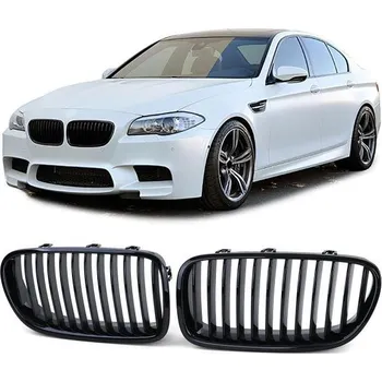 Tuning Maska chladiče performance černá lesklá pro . BMW 5 Series F10 F11 10-17