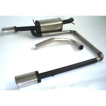 Tlumič výfuku Duplex sportovní tlumič výfuku Skoda Fabia 6Y Combi - s certifikátem ECE (972501AD-X)