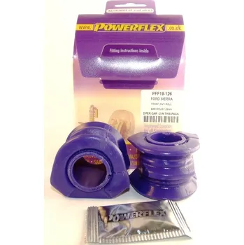 Silentblok nápravy Powerflex Silentblok uložení předního stabilizátoru 26mm Ford Sierra 4X4 2.8 & 2.9, XR4i