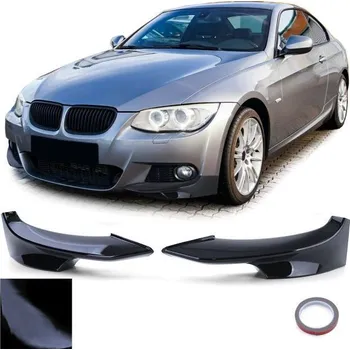 Tuning Splittre předního nárazníku černá lesklé pro . BMW 3 Series E92 E93 10-13