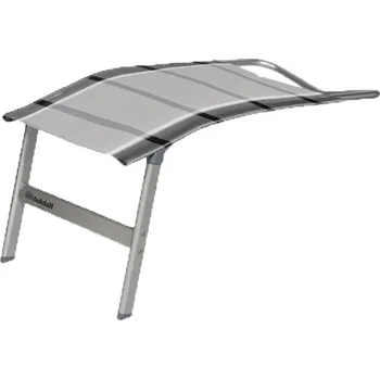 Podložka pod nohu Opěrka nohou FUSION šedo-bílá