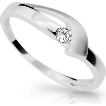 Prsten Cutie Jewellery dlr177910xl2 Prsten z bílého zlata se zirkonem model 1779 vel. 56 – zlatý šperk ryzosti 585/1000 v Dárkovém balení s Certifikátem GLRWB-56-25521