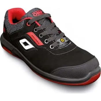 Pracovní obuv Working shoes OMP Meccanica PRO URBAN černá/červená