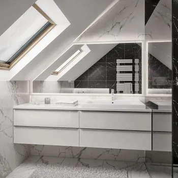 Zrcadlo Alfaram.cz NIDA LED 200x200 cm