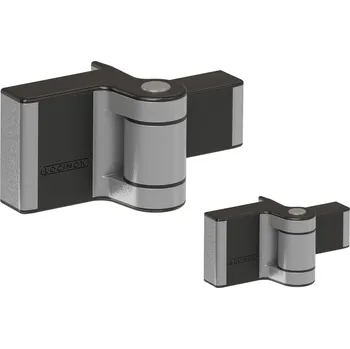brána LOCINOX ® LOCINOX® PUMA záves pre krídlové bránky do 60 kg / 1,0m, otváraterľný do 180°, nastaviteľný 2D