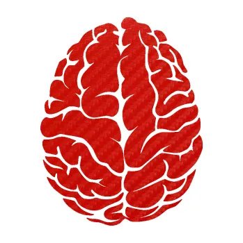 Samolepící dekorace SAMOLEPKA Mozek 001 levá (53 - 3D karbon červený) NA AUTO, NÁLEPKA, FÓLIE, POLEP, TUNING, VLASTNÍ TEXT, TISK, AUTOSAMOLEPKY.cz, POLEPY, OBRÁZEK, LOGO, SAMOLEPKY