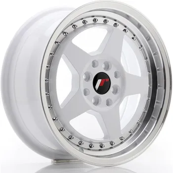Alu kolo Japan Racing JR6 16x7 ET35 4x100/114 White w/Machined Lip