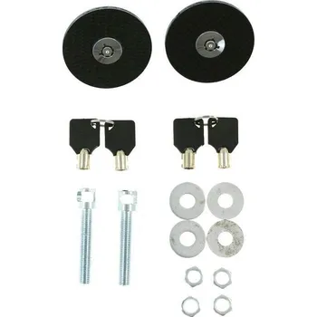 Kapota Uzamykatelné úchyty přední kapoty carbon