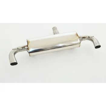 Tlumič výfuku 76mm sportovní tlumič výfuku- Duplex Mercedes W176 A-Klasse - s certifikátem ECE (971601TD-X3)