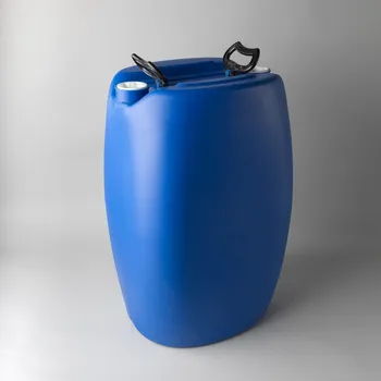 Plastový sud 50l UN modrý, dvě zátky