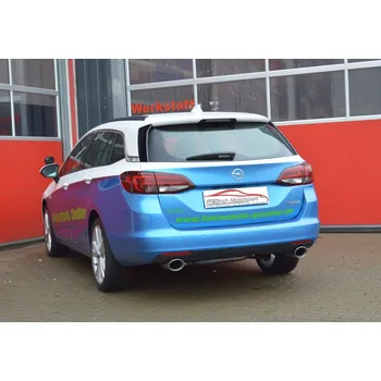 Duplex Výfukový systém Opel Astra K Sports Tourer - s certifikátem ECE (901186AD-X)