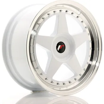 Alu kolo Japan Racing JR6 18x8,5 ET20-40 BLANK, White w/Machined Lip