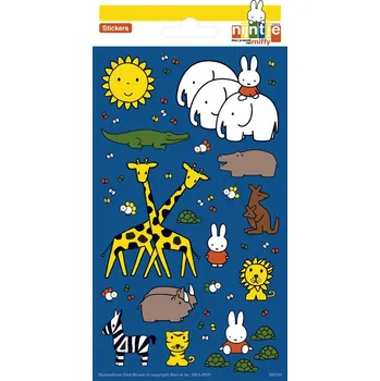 samolepka Samolepky-typ C /Miffy a ZOO/