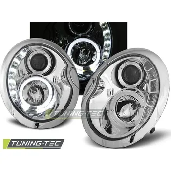 Přední světlomet PŘEDNÍ SVĚTLA DAYLIGHT CHROM pro BMW MINI (COOPER) 05.01-10.06