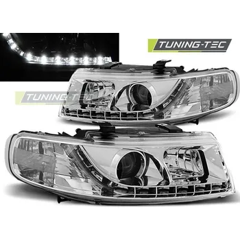 Přední světlomet PŘEDNÍ SVĚTLA DAYLIGHT CHROM pro SEAT LEON / TOLEDO 04.99-08.04