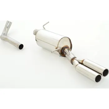 Tlumič výfuku sportovní tlumič výfuku Skoda Fabia III Combi a Combi Monte Carlo (NJ) - s certifikátem ECE (972503A-X)