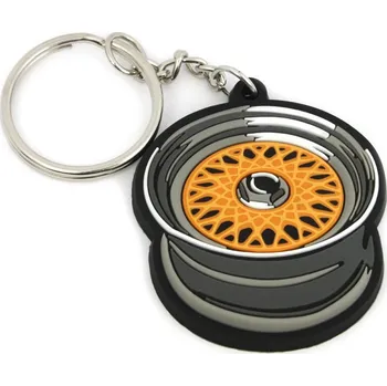 PVC gumová Klíčenka "BBS RS wheel"