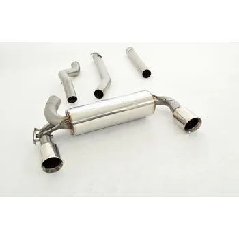 76mm Výfukový systém- Duplex s originálnym ovládaním klapiek Ford Focus III DYB RS - s certifikátem ECE (991202KRS-X3-X)